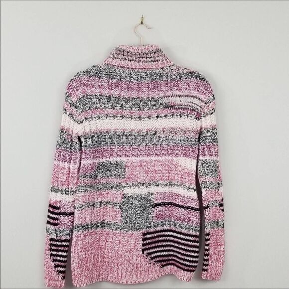 Anthropologie Sparrow Alma Knit Pink Turtleneck - Picture 6 of 8